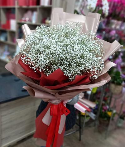 Букет цветов из: Гипсофила в Торопце