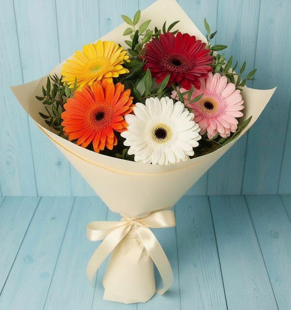 Букет цветов из: Герберы в Торопце