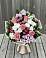 Букет цветов из: Альстромерии, Гвоздики, Розы и Хризантемы в Торопце