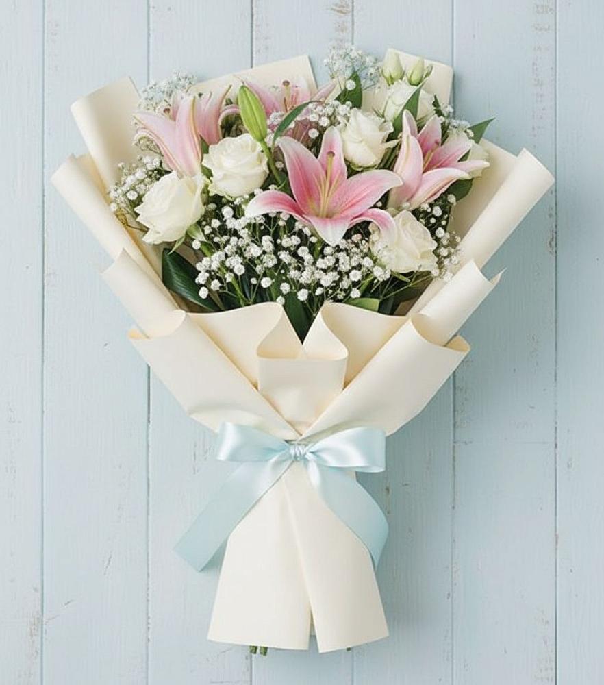 Букет цветов из: Лилии в Торопце