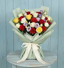 Букет цветов из:  Розы #REPLACE_PRED# Торопце