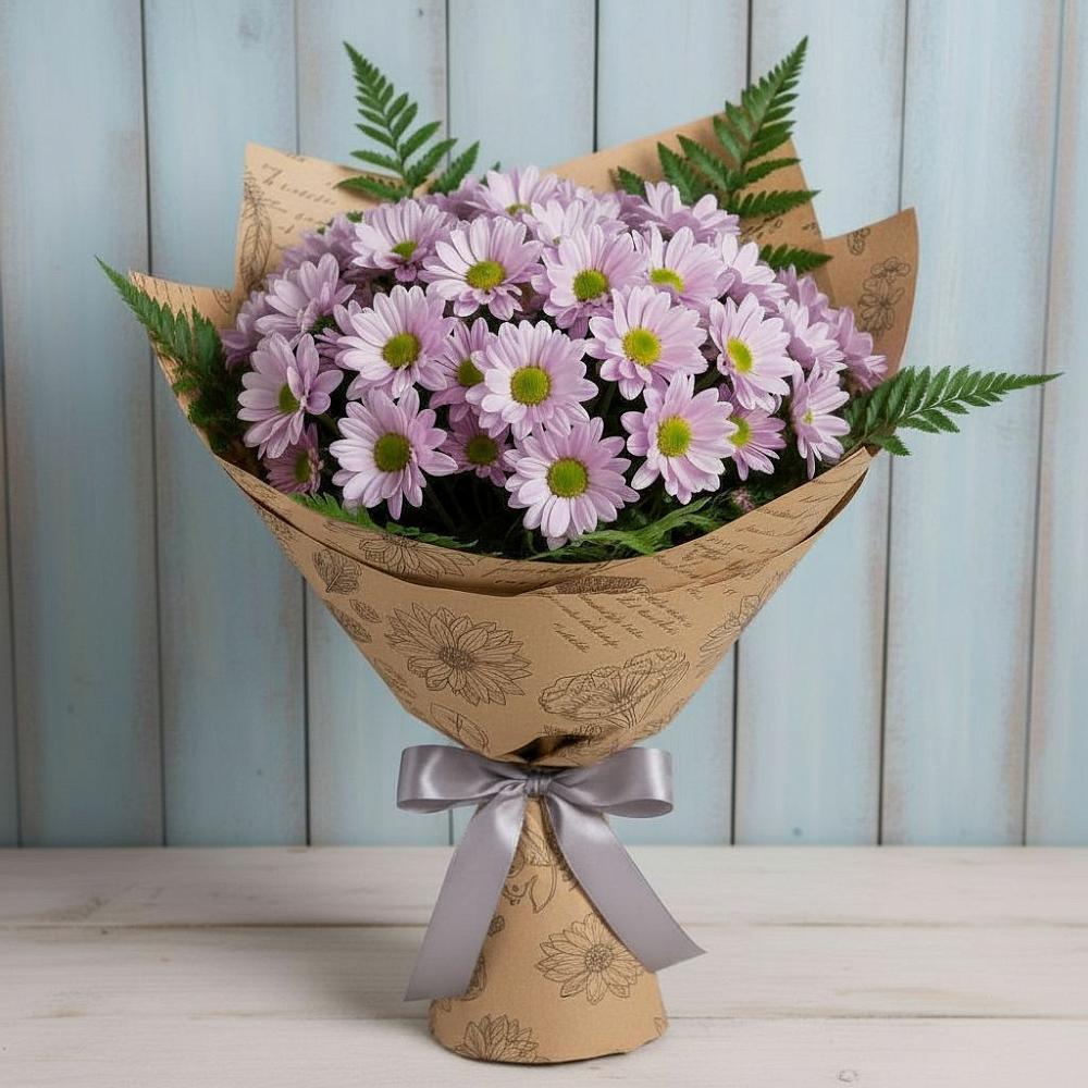 Букет цветов из: Хризантемы в Торопце