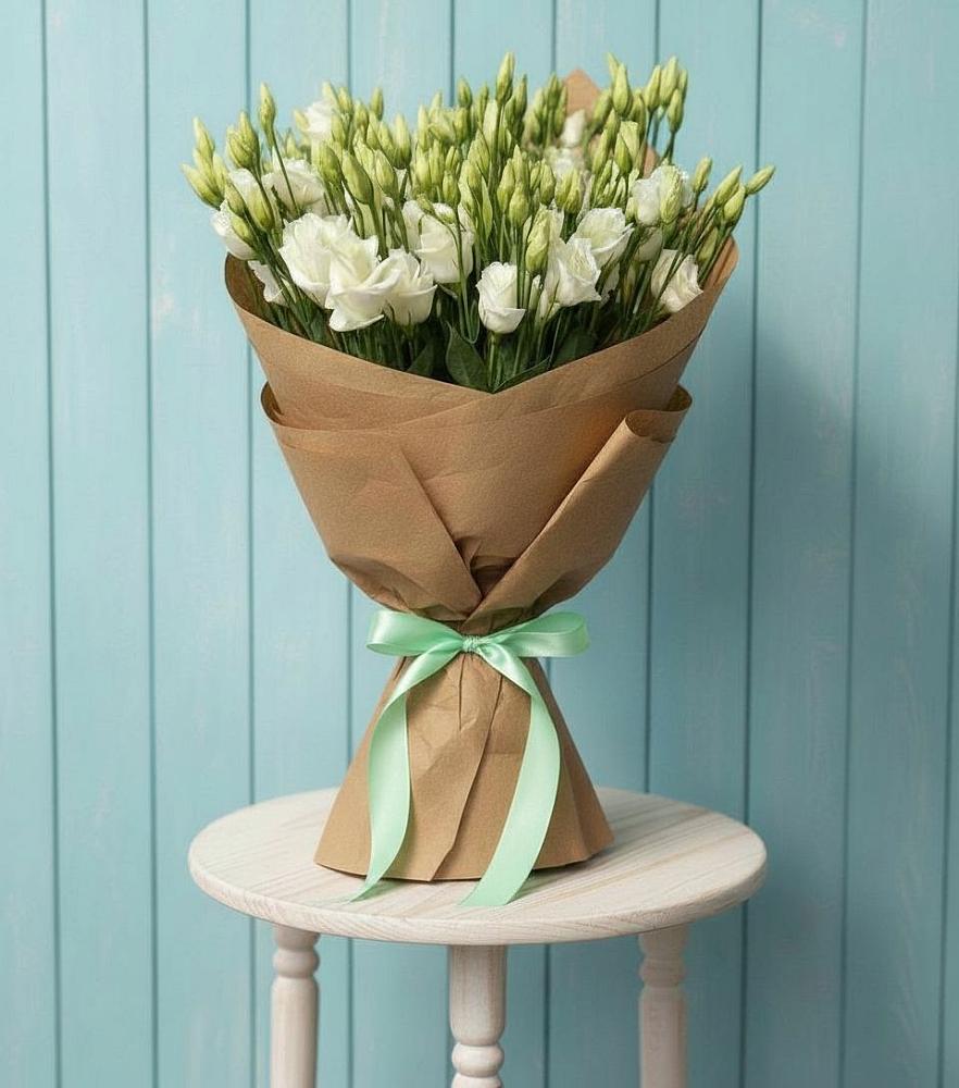 Букет цветов из: Лизиантусы в Торопце