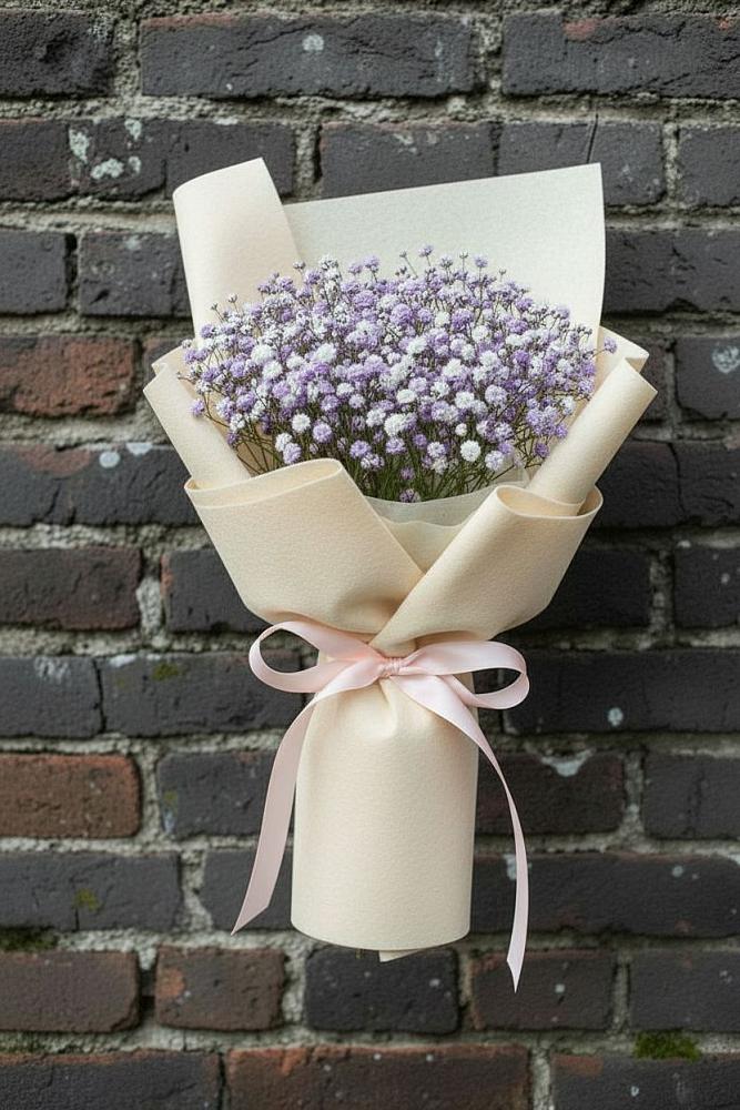 Букет цветов из: Гипсофила в Торопце