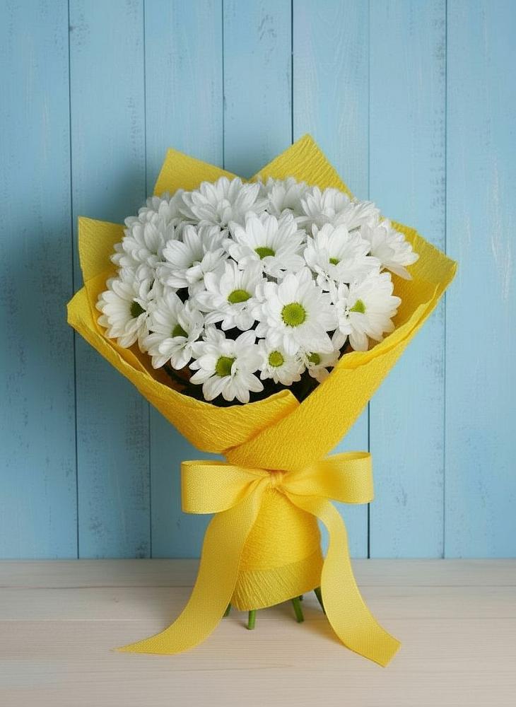 Букет цветов из: Хризантемы в Торопце