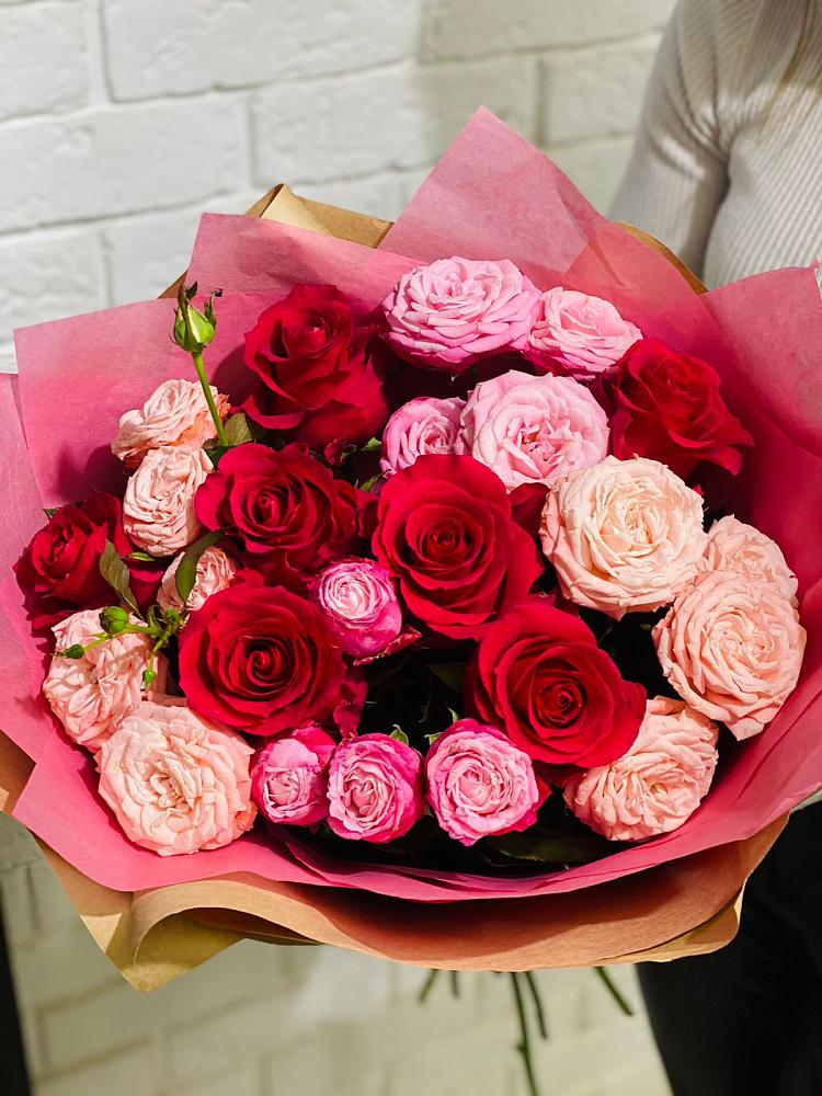 Букет цветов из: Розы в Торопце