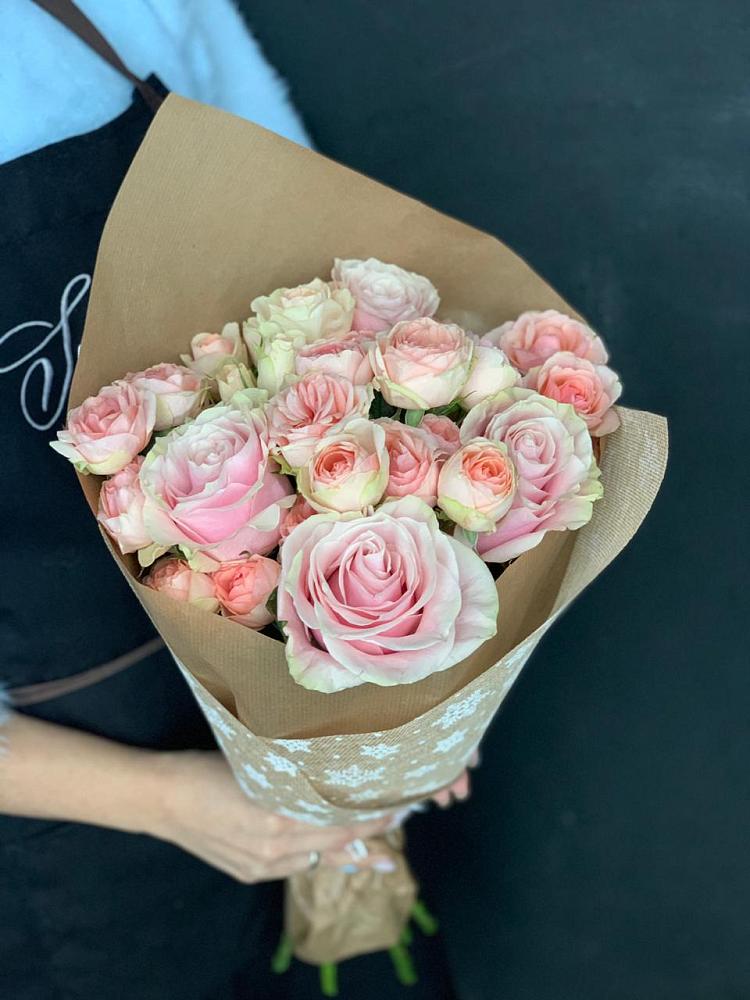 Букет цветов из: Хризантемы и Розы в Торопце