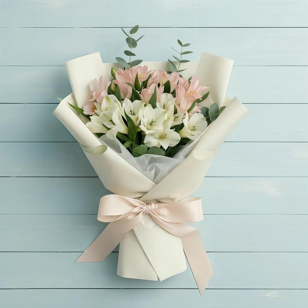 Букет цветов из: Альстромерии в Торопце