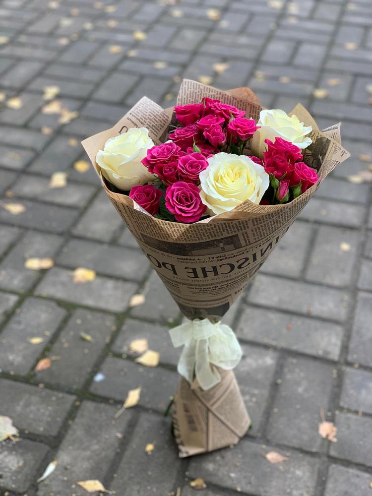 Букет цветов из: Розы в Торопце