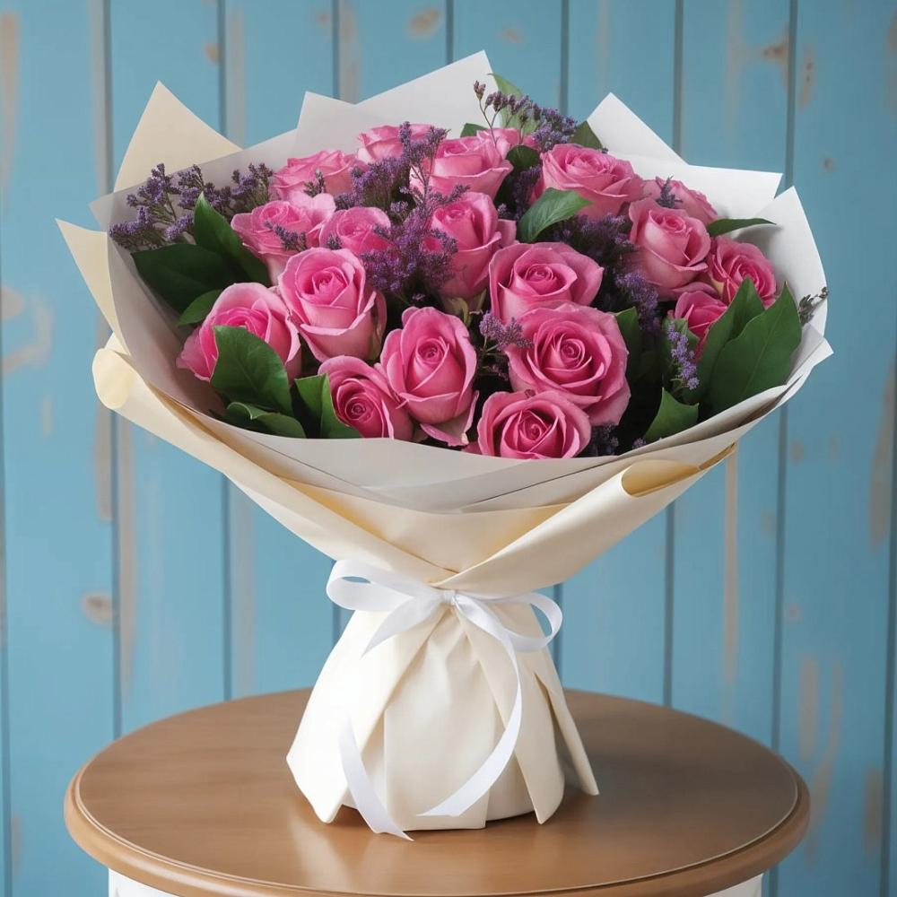 Букет цветов из: Розы в Торопце