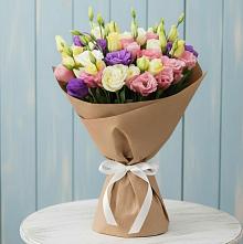 Букет цветов из:  Лизиантусы в Торопце